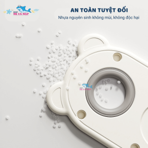 Giá kệ sách cho bé kèm hộc 26 Kệ để đồ Pakey được làm từ chất liệu nhựa nguyên sinh HDPE an toàn cho sức khỏe, không mùi và không chứa BPA