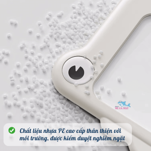 Bảng học cho bé Pakey khủng long 29 Bảng vẽ Pakey khủng long và ghế đều được làm từ nhựa PE cao cấp