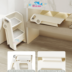 Giá đỡ có kết cấu tháo gấp linh hoạt, có thể gấp gọn để tiện mang theo khi ra ngoài hoặc lưu trữ mà không tốn diện tích