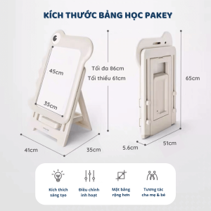 Bảng học cho bé Pakey khủng long 26 Thiết kế bảng vẽ hình khủng long ngộ nghĩnh, đáng yêu giúp tăng hứng thú cho bé trong việc học