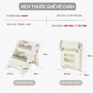 Giá đỡ được thiết kế với chiều cao khoa học, tối đa là 39cm