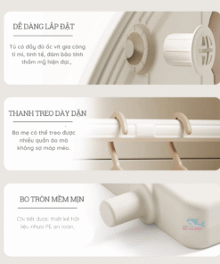 Các chi tiết dù là nhỏ nhất như chốt, ốc đều được gia công tỉ mỉ, tinh tế, đảm bảo tính thẩm mỹ hiện đại