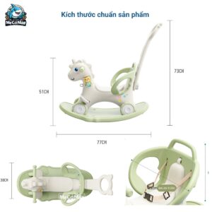 Ngựa bập bênh 3in1 Pakey D061 43 ngua bap benh pakey D061 13