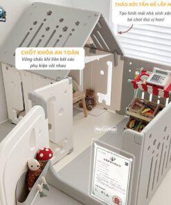 Quây nhựa cao cấp cho bé Pakey Full House 49 quay cui nhua cho be full house 12