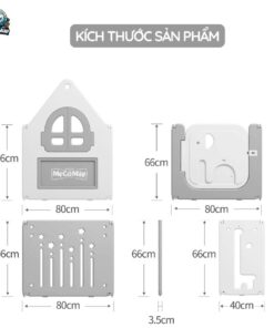 Quây nhựa cao cấp cho bé Pakey Full House 54 quay cui nhua cho be full house 16