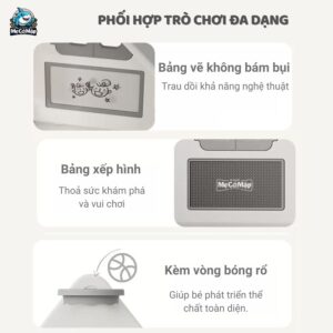 Quây nhựa cao cấp cho bé Pakey Full House 55 quay cui nhua cho be full house 20