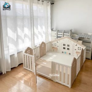 Quây nhựa cao cấp Pakey Happy House 62 quay cui nhua cho be full house 24