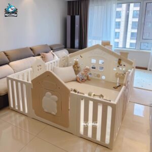 Quây nhựa cao cấp Pakey Happy House 63 quay cui nhua cho be full house 25