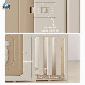 Quây nhựa cao cấp Pakey Happy House 51 quay cui nhua cho be full house 29