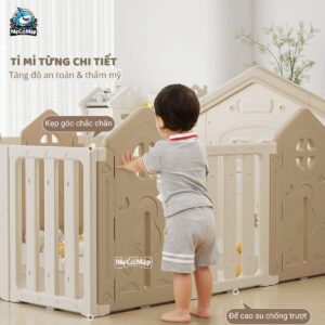 Quây nhựa cao cấp Pakey Happy House 47 quay cui nhua cho be full house 41