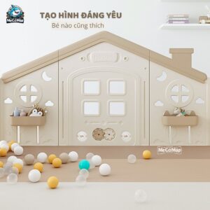 Quây nhựa cao cấp Pakey Happy House 48 quay cui nhua cho be full house 43
