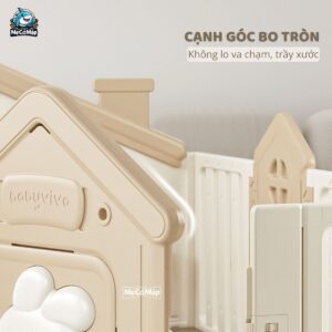 Quây nhựa cao cấp Pakey Happy House 49 quay cui nhua cho be full house 44