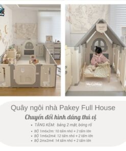 Quây nhựa cao cấp cho bé Pakey Full House 41 quay cui nhua cho be full house 8