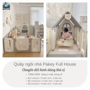 Quây nhựa cao cấp cho bé Pakey Full House 41 quay cui nhua cho be full house 8