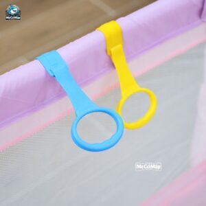Quây cũi vải Pakey K1 màu hồng 13 quay cui vai cho be K1 mau hong 1