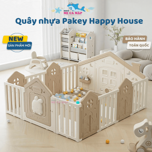 Quây nhựa cho bé Pakey Happy House giá tốt chính hãng