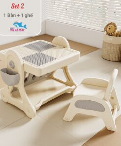 Bàn đáp ứng nhiều nhu cầu khác nhau của bé nhỏ