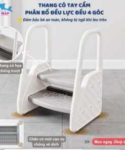 Thang kê chân cho bé F041 28 Giá kê chân dạng bậc thang cho bé được thiết kế với tính linh hoạt cao và lắp đặt dễ dàng