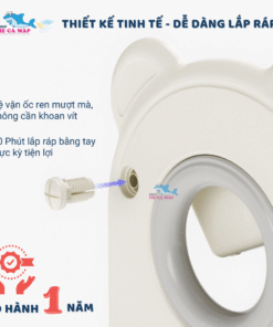 Sản phẩm giá - kệ để đồ Pakey 4 tầng được thiết kế để sử dụng được cho mọi đối tượng, đặc biệt là trẻ em