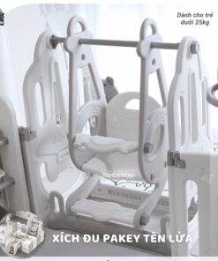 Quây cũi liên hoàn Pakey Tên lửa 64 Bộ quây cũi nhựa cho bé Pakey tên lửa full tiện ích