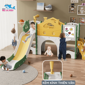 Cầu trượt liên hoàn cho bé Pakey CS03 36 Bộ cầu trượt liên hoàn có chứng nhận an toàn cho sức khỏe của trẻ nhỏ