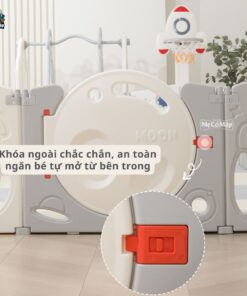 Quây cũi liên hoàn Pakey Tên lửa 67 quay cui cho be da nang pakey ten lua 10