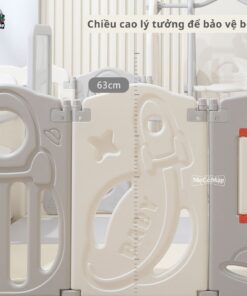 Quây cũi liên hoàn Pakey Tên lửa 69 quay cui cho be da nang pakey ten lua 11