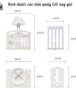 Quây cũi liên hoàn Pakey Cối Xay Gió 52 quay cui nhua pakey coi xay gio 5