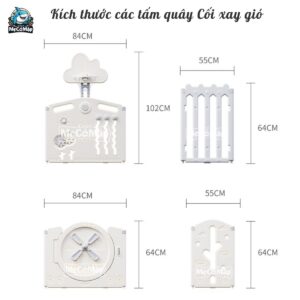 Quây cũi liên hoàn Pakey Cối Xay Gió 52 quay cui nhua pakey coi xay gio 5