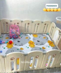 Quây cũi nhựa gấp gọn Pakey Moon House 63 quay moon house gap gon 11