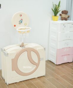 Quây cũi nhựa gấp gọn Pakey Moon House 58 quay moon house gap gon 15