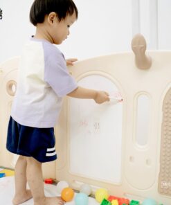 Quây cũi nhựa gấp gọn Pakey Moon House 59 quay moon house gap gon 16