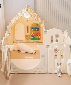 Quây cũi nhựa gấp gọn Pakey Moon House 64 quay moon house gap gon 20