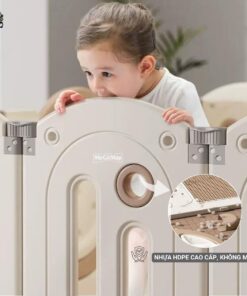 Quây cũi nhựa gấp gọn Pakey Moon House 52 quay moon house gap gon 3