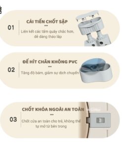 Quây cũi nhựa gấp gọn Pakey Moon House 54 quay moon house gap gon 6