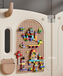 Quây cũi nhựa gấp gọn Pakey Moon House 50 quay moon house gap gon 9