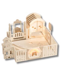 Quây cũi liên hoàn Pakey Gấu Mặt Trăng 5,6,7 tiện ích