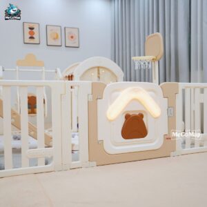 Quây cũi liên hoàn Pakey Gấu Mặt Trăng 5,6,7 tiện ích 70 quay nhua cho be da nang pakey gau mat trang 15