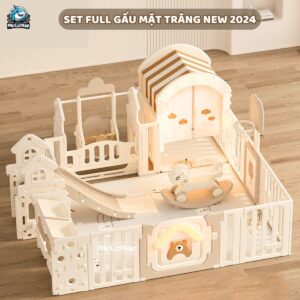 Quây cũi liên hoàn Pakey Gấu Mặt Trăng 5,6,7 tiện ích 53 quay nhua cho be da nang pakey gau mat trang 18
