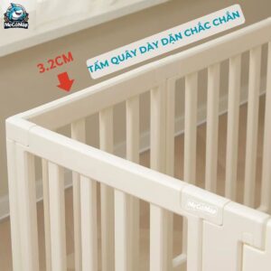 Quây cũi nhựa Pakey White House 36 quay cui nhua cho be pakey white house 17