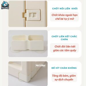 Quây cũi nhựa Pakey White House 37 quay cui nhua cho be pakey white house 18