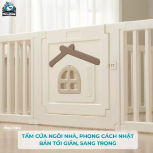 Quây cũi nhựa Pakey White House 40 quay cui nhua cho be pakey white house 4