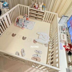 Quây cũi nhựa Pakey White House 42 quay cui nhua cho be pakey white house 8