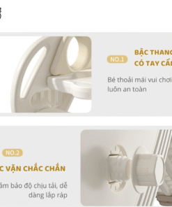 Thiết kế ốc chốt xoáy thông minh, dễ dàng tháo vặn và lắp ráp