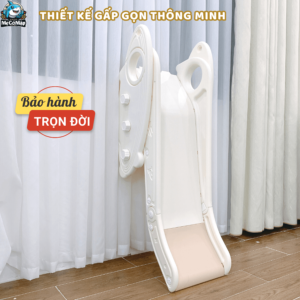 Cầu trượt cho bé Pakey Moon House 18 Cầu trượt có thể gấp gọn, dễ dàng khi lưu trữ và không làm tốn diện tích không gian.
