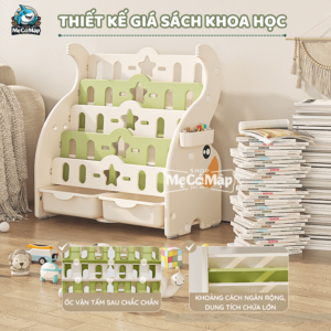 Sử dụng chất liệu nhựa nguyên sinh an toàn thân thiện không chỉ đảm bảo sức khỏe cho trẻ mà còn thể hiện sự chú trọng trong việc cam kết đối với chất lượng sản phẩm