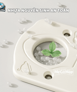 Chất liệu cứng cáp, dày dặn tăng khả năng chịu lực và gia cố ngay cả khi bé bám vào hay xô, đẩy.