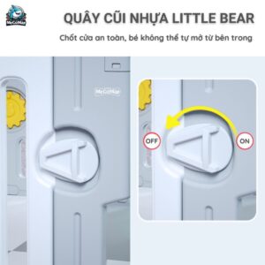 Quây cũi nhựa Little Bear 41 quay cui nhua thao lap little bear 17