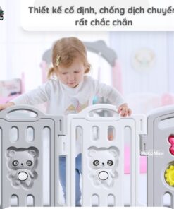 quay cui nhua thao lap little bear 18