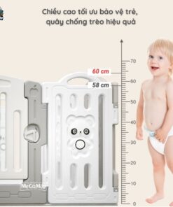 quay cui nhua thao lap little bear 2